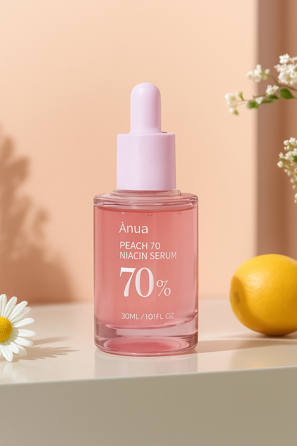 Siero Niacinamide™ viso alla pesca 70% - Korean SkinCare