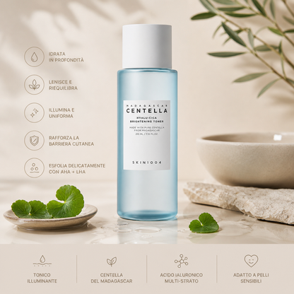 SKIN1004 Madagascar Centella Toner 210ml – Brightening and Hydrating Facial Toner with Hyaluronic Acid