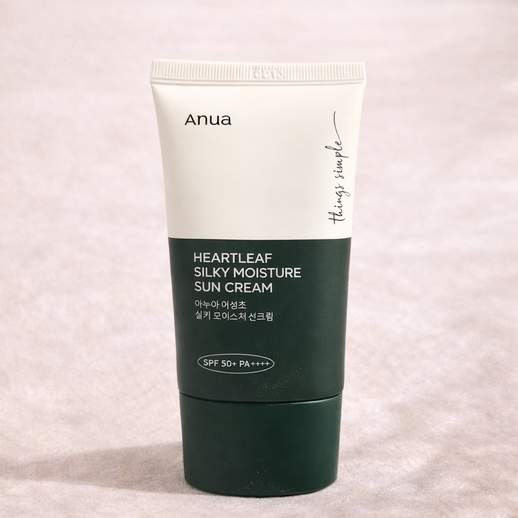 Anua - Heartleaf Silky Moisture Sun Cream™ SPF50+ PA++++ Sunscreen