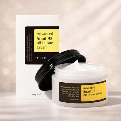 Cosrx - Snail Repair Serum™ Snail Repair Cream™ – Regenerating Snail Slime Facial Treatment