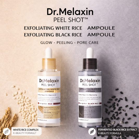 Dr. Melaxin Peel Shot™ – Essenza Viso al Riso Idratante