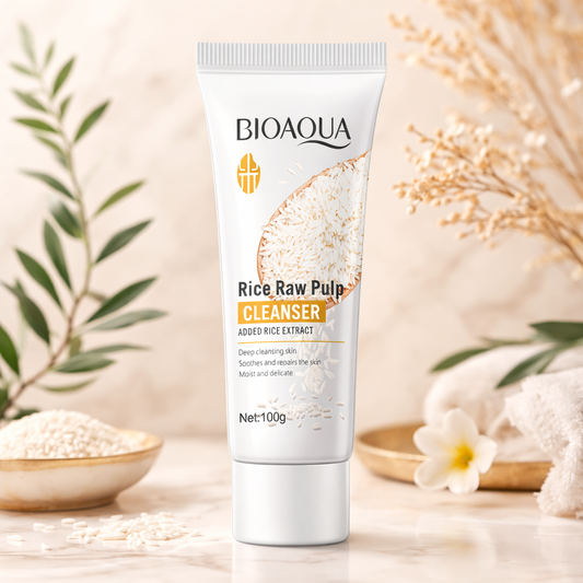 Bioaqua - Rice Glow Cleanser™ Detergente Viso al Riso Idratante