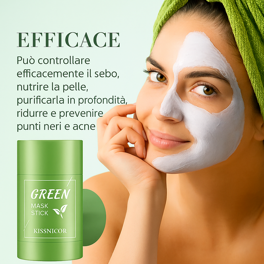Green Ritual Mask™ Maschera Purificante al Tè Matcha