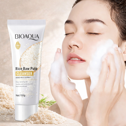 Bioaqua - Rice Glow Cleanser™ Hydrating Rice Facial Cleanser