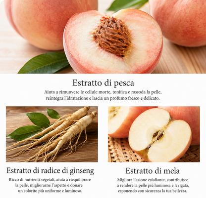 Bioaqua - Esfoliante™ AHA al Miele e Pesca