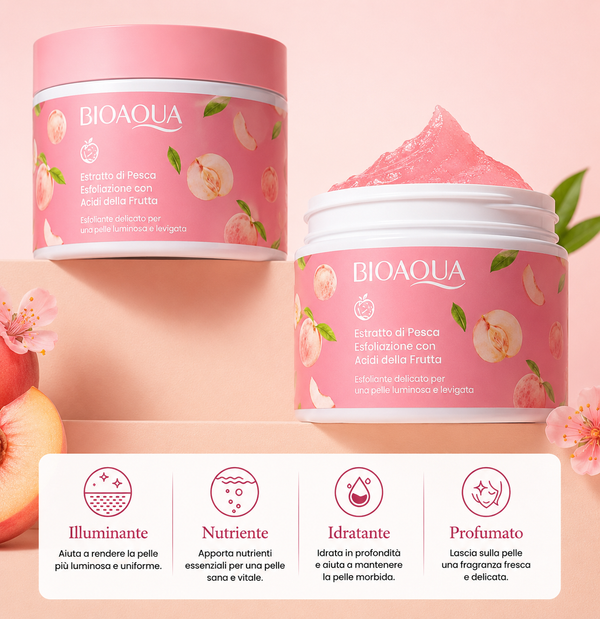 Crema Esfoliante Miele e Pesca