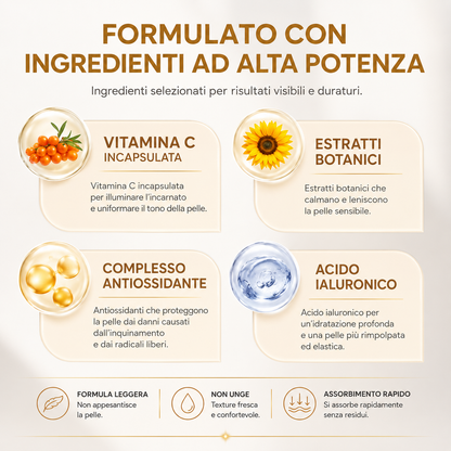 Hoygi - Golden C Serum™ Siero Viso Vitamina C Stabilizzata