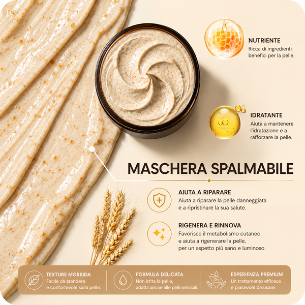 Maschera Viso Riso Rigenerante
