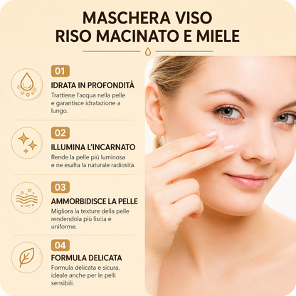 Hoygi - Maschera Viso Glow al Riso™