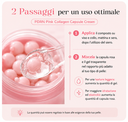 KOEC - Pink Collagen Capsules™ Siero Viso al Collagene Marino