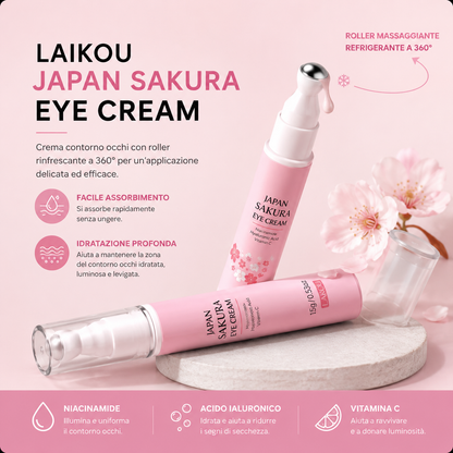 Laikou - Glass Eye Sakura™ Roll-On Contorno Occhi alla Sakura