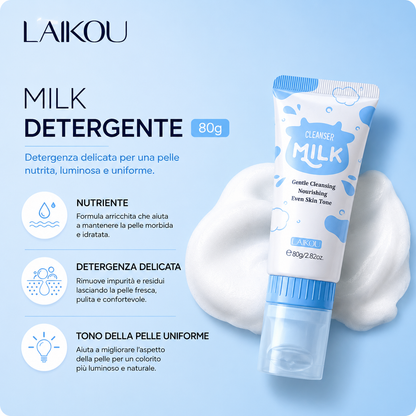 Laikou - Milk Cleanser™ – Latte Detergente Viso Illuminante