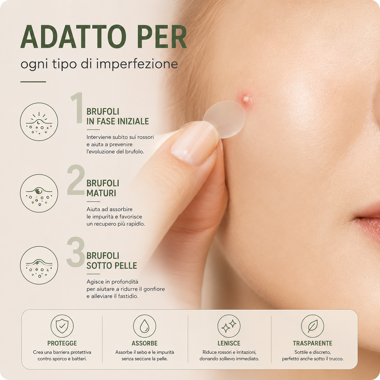 Microneedles Pimple Patch™ - Patch anti-brufoli con micro-aghi