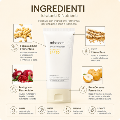 Mixsoon - Bean Sunscreen SPF 50