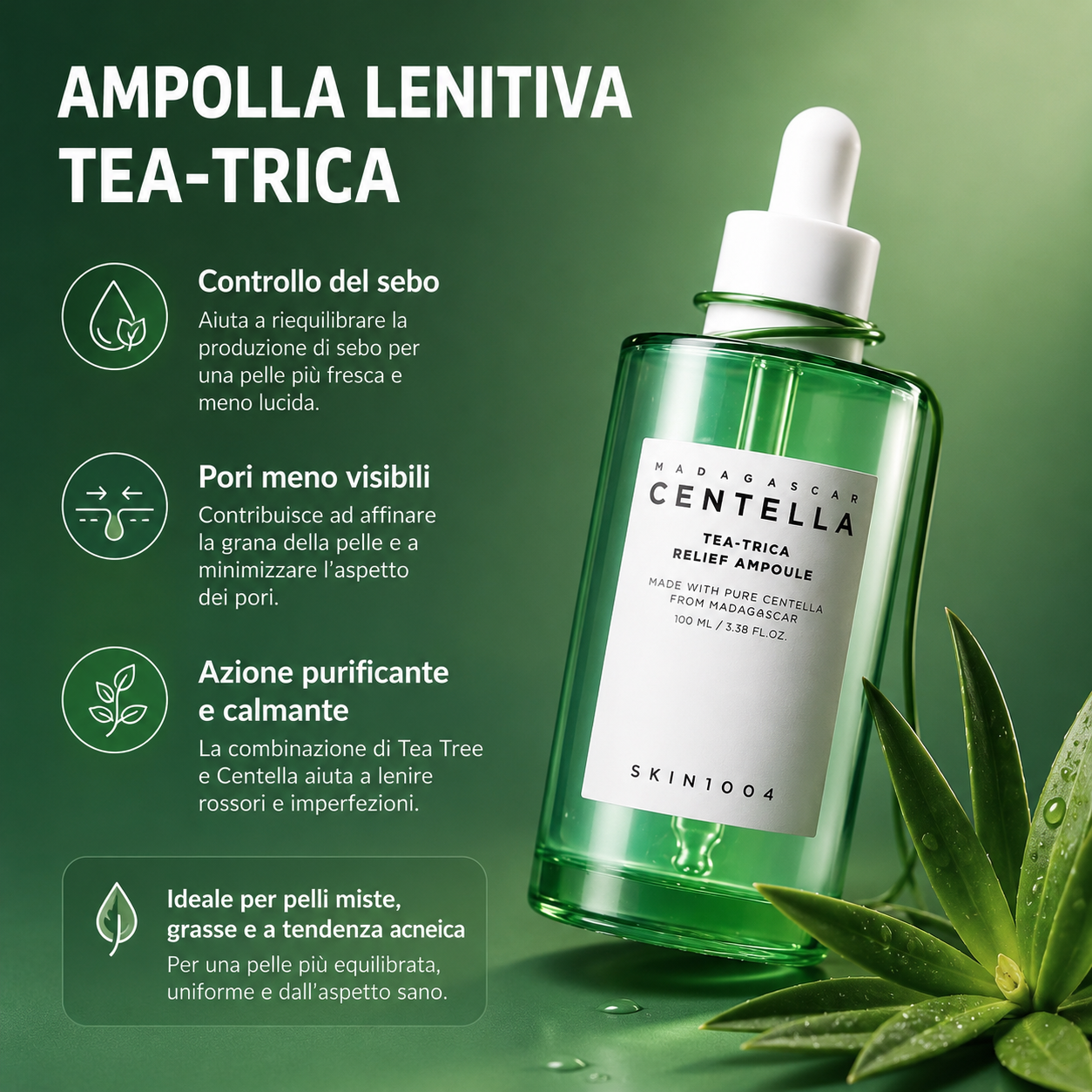 SKIN1004 - Madagascar Centella Capsule Ampoule