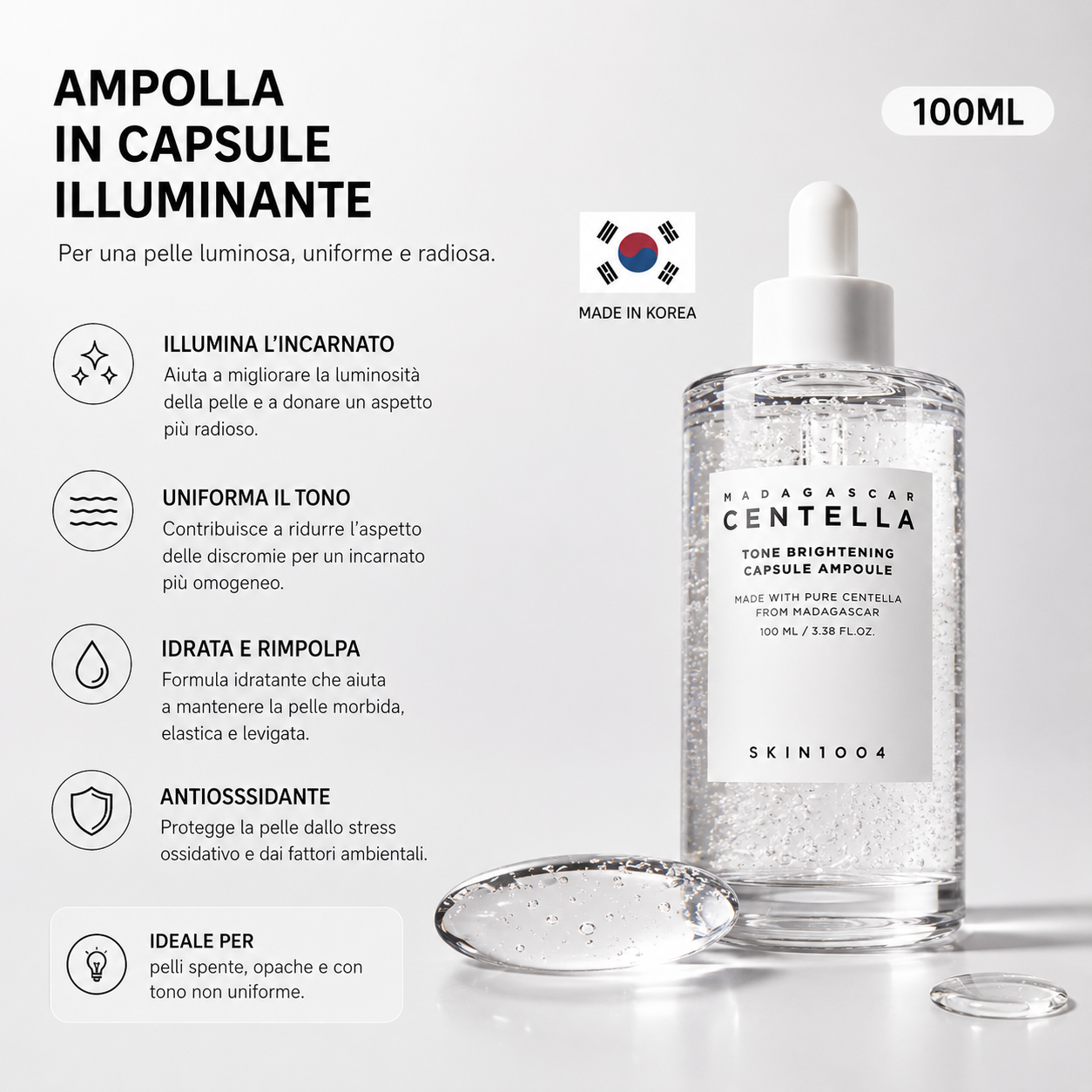 SKIN1004 - Madagascar Centella Capsule Ampoule