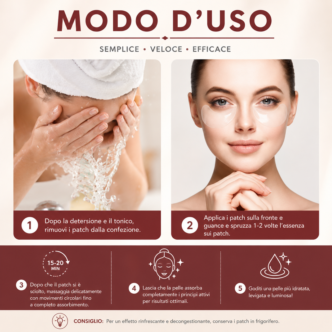 High Prime™ Collagen Eye Patches – Dark Circles, Puffiness & Hydration