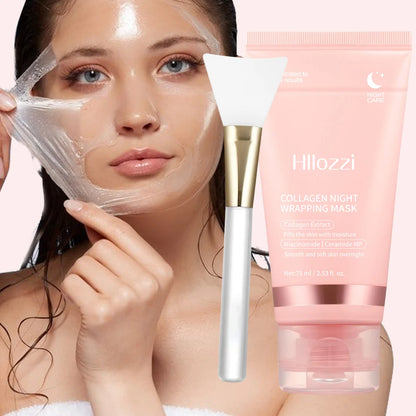 Maschera notte Idratante al Collagene K-Beauty