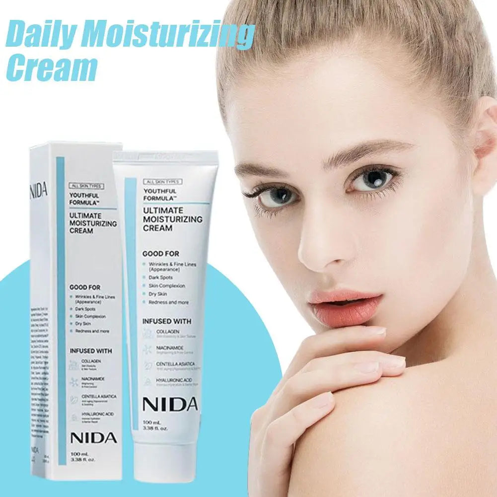 Nida - Nida Skin Cream™ Crema Viso Idratante Illuminante