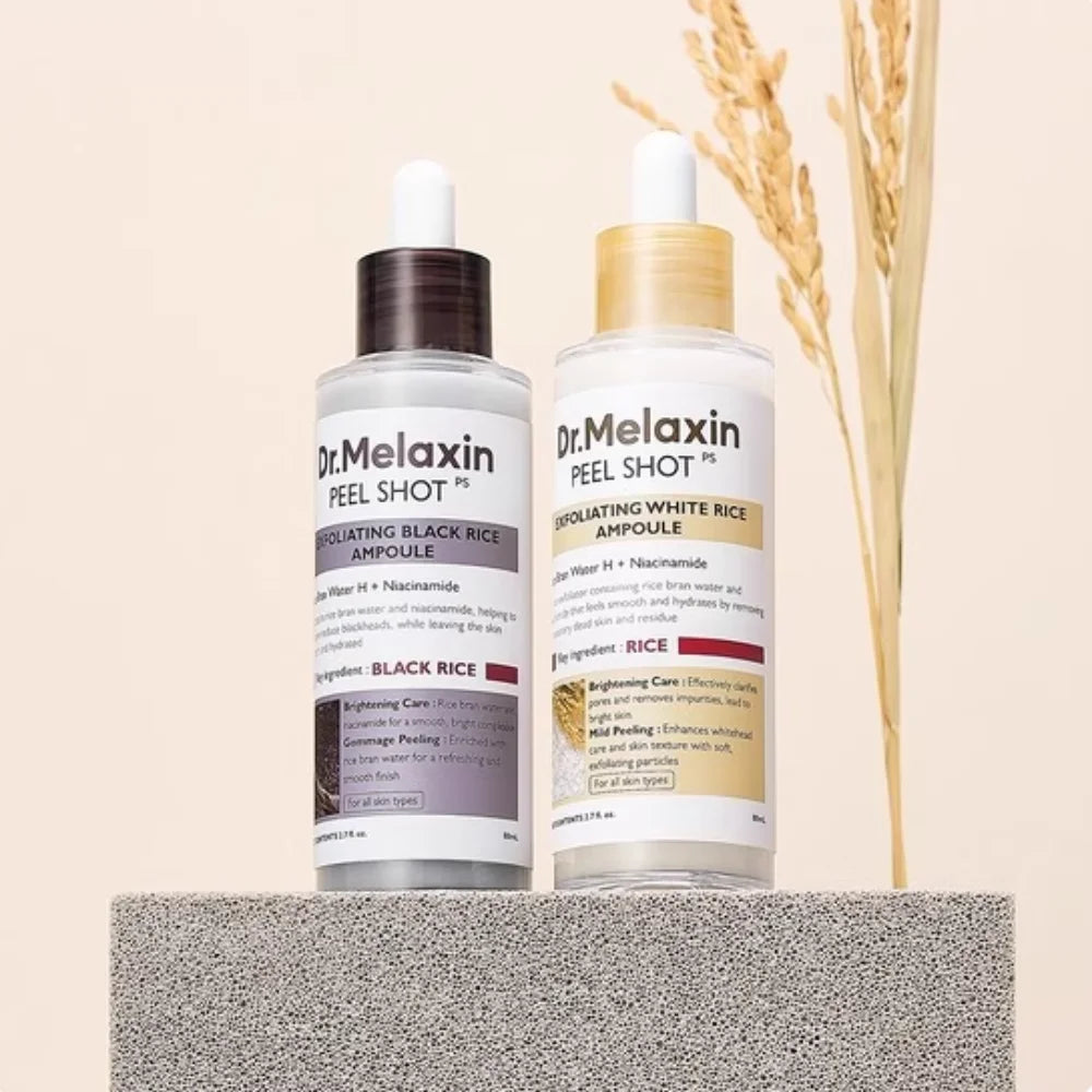 Dr. Melaxin Peel Shot™ – Moisturizing Rice Facial Essence