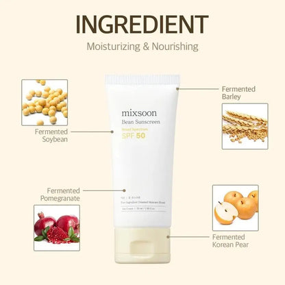 Mixsoon - Bean Sunscreen SPF 50