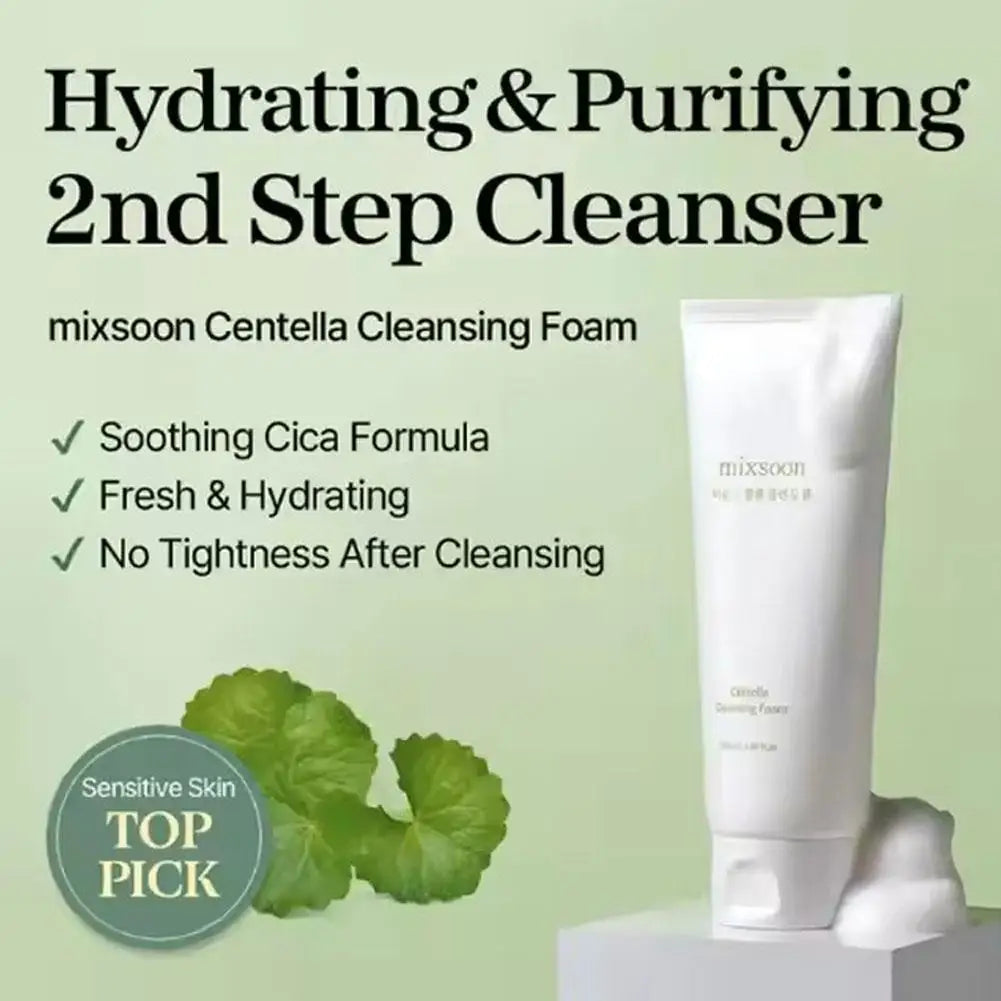 Mixsoon - Centella Cleansing Foam™ – Centella Face Cleanser