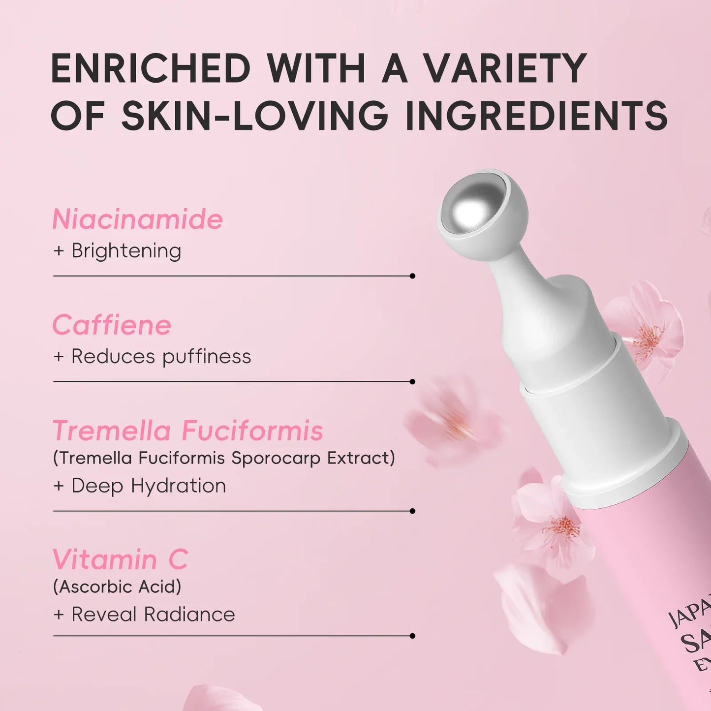 Laikou - Glass Eye Sakura™ Sakura Roll-On Eye Contour