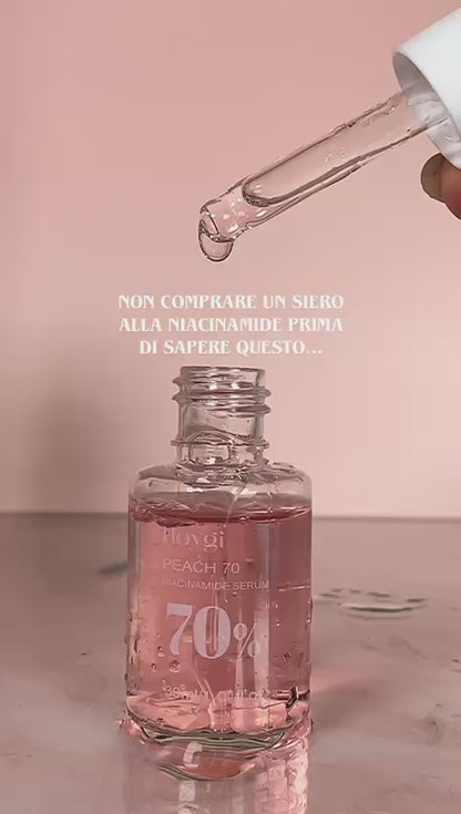 Siero Niacinamide™ viso alla pesca 70% Korean SkinCare